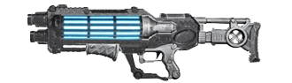 A plasma rifle