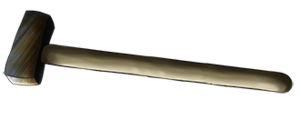 A sledgehammer