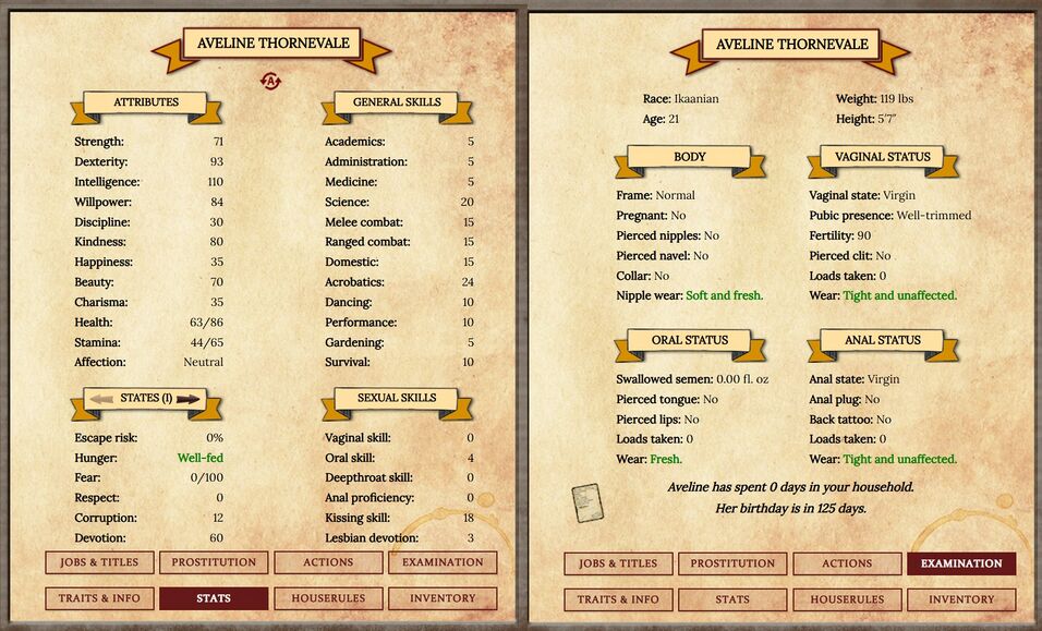 Stormchild stats