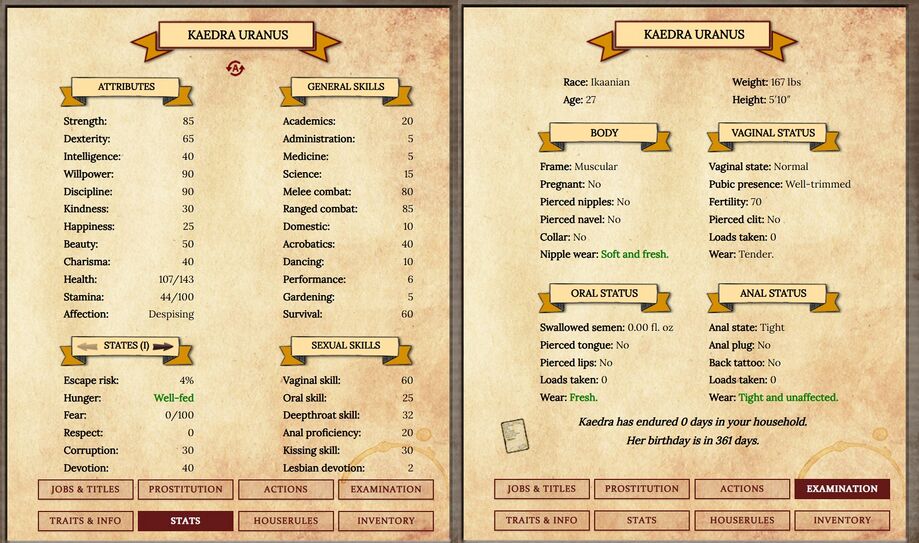 Ex-Arena Champ Starting Stats